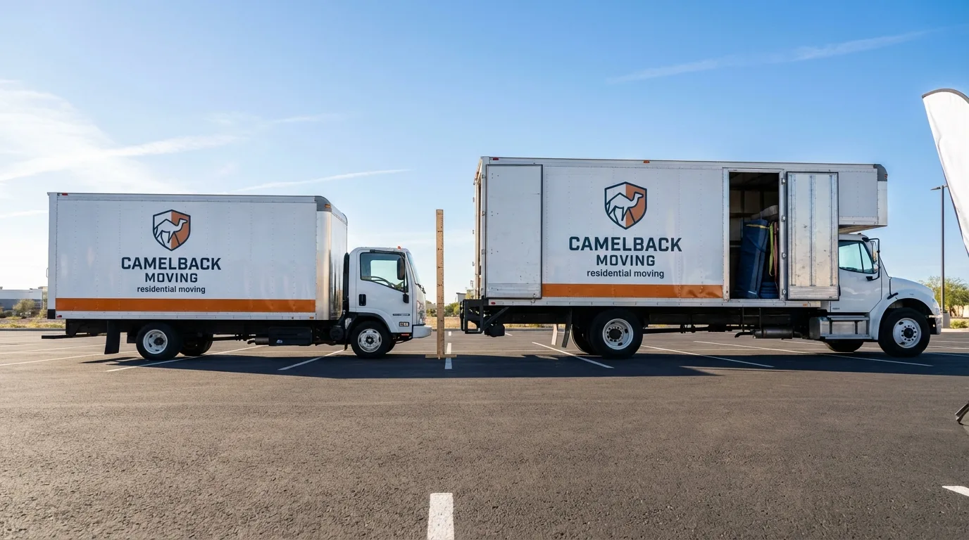 Moving truck size capacity guide in Port Jefferson Station